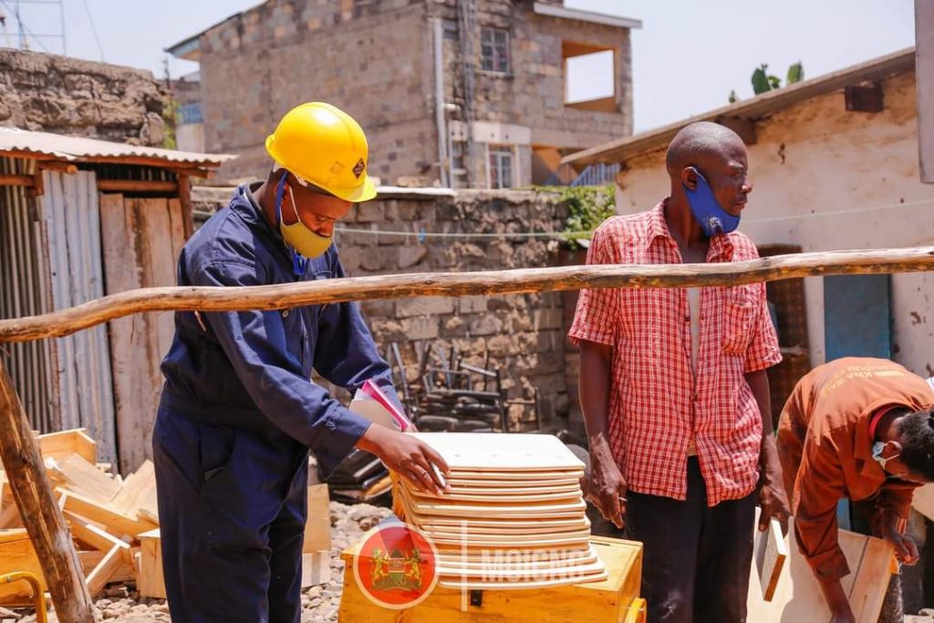 School Furniture in Nairobi Lecture Chairs with Arm in Kenya